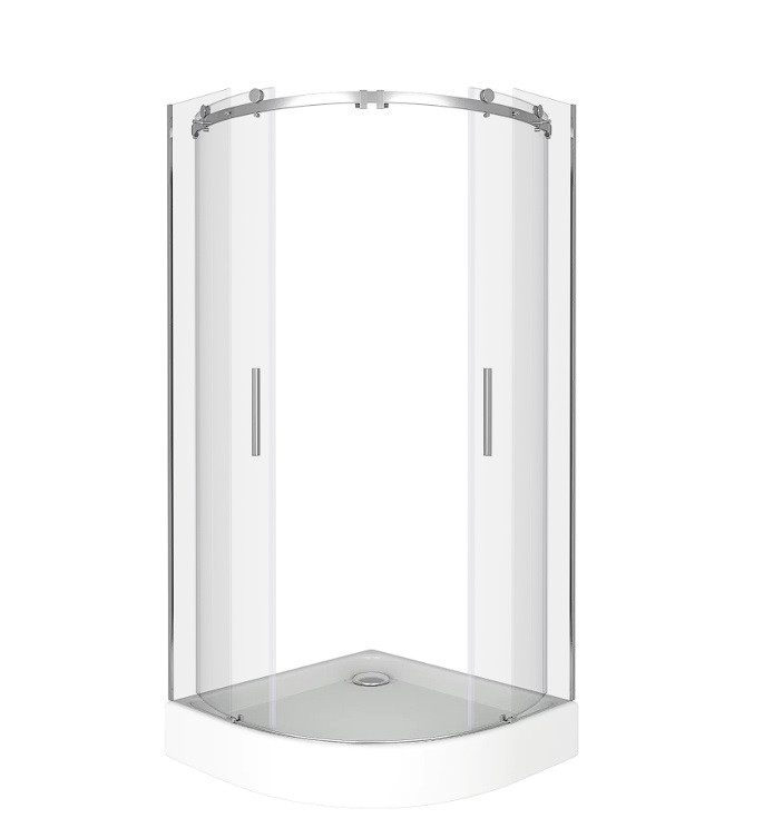 Душевой уголок 100х100х195см хром GoodDoor Galaxy ГЛ00009