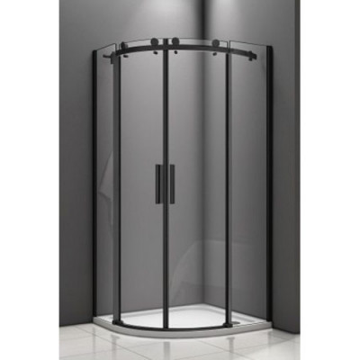 Душевой уголок 90х90х195см черный GoodDoor Galaxy ГЛ00018