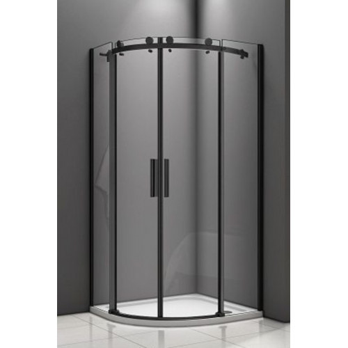 Душевой уголок 90х90х195см черный GoodDoor Galaxy ГЛ00018
