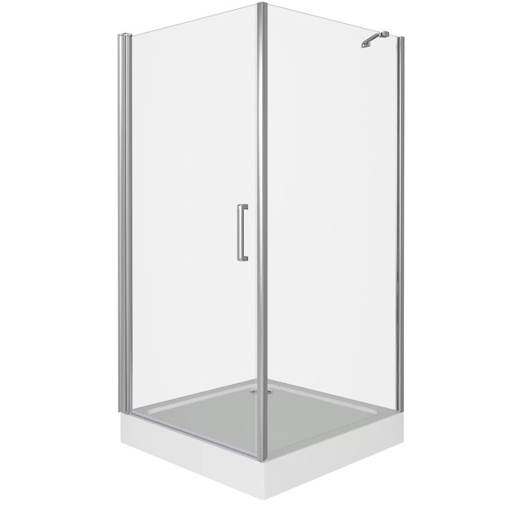 Душевой уголок 80х80х185см хром GoodDoor Fantasy ФА00022