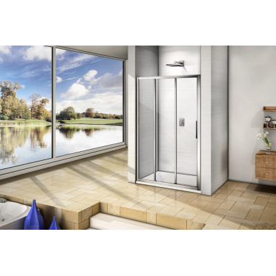 Душевая дверь 130х185см хром GoodDoor Orion ОР00007