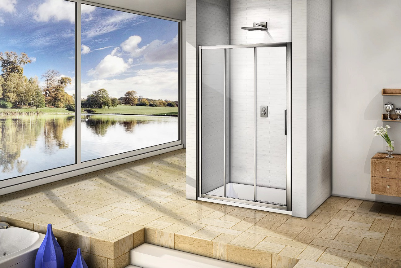 Душевая дверь 130х185см хром GoodDoor Orion ОР00007