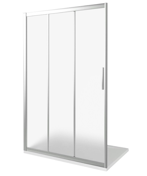 Душевая дверь матовое стекло 110х185см хром GoodDoor Orion ОР00002
