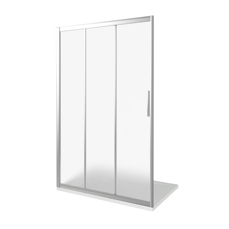 Душевая дверь матовое стекло 130х185см хром GoodDoor Orion ОР00004