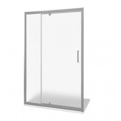 Душевая дверь матовое стекло 120х185см хром GoodDoor Orion ОР00021