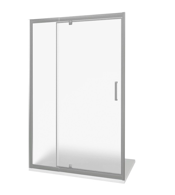 Душевая дверь матовое стекло 120х185см хром GoodDoor Orion ОР00021
