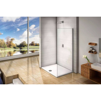 Боковая часть 100х185см хром GoodDoor Orion ОР00028