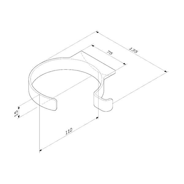 Держатель для фена черный Am.pm Inspire 2.0 A50A32322