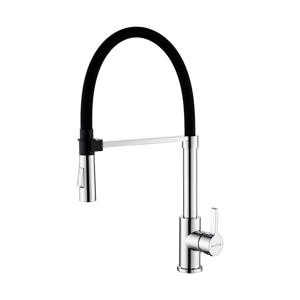 Смеситель для кухни хром Paulmark Halt Ha214021-CR