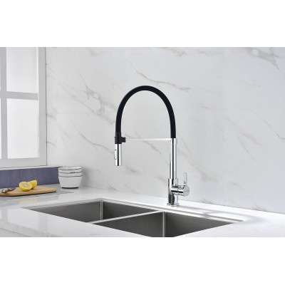 Смеситель для кухни хром Paulmark Halt Ha214021-CR