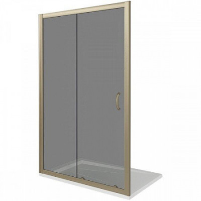 Душевая дверь тонированное стекло 110х185см бронза GoodDoor Jazz ДЖ00031