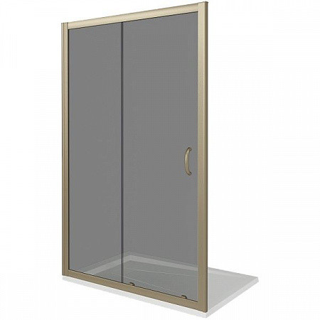 Душевая дверь тонированное стекло 110х185см бронза GoodDoor Jazz ДЖ00031