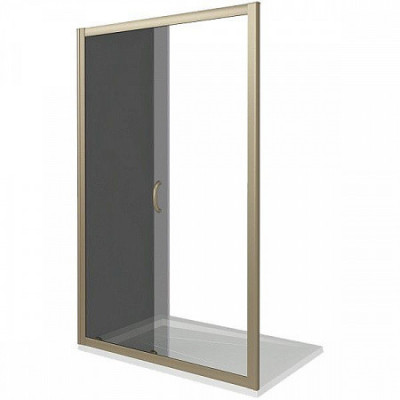 Душевая дверь тонированное стекло 110х185см бронза GoodDoor Jazz ДЖ00031