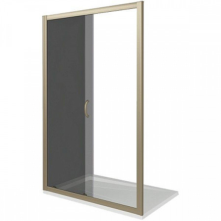 Душевая дверь тонированное стекло 120х185см бронза GoodDoor Jazz ДЖ00032
