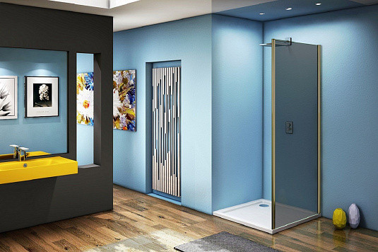 Боковая часть тонированное стекло 90х185см бронза GoodDoor Jazz ДЖ00030