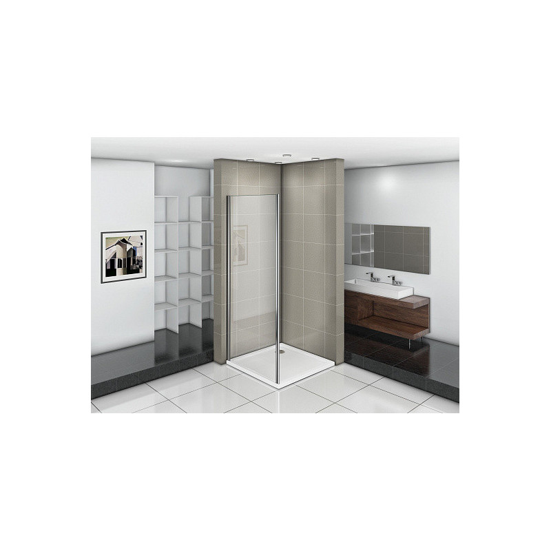 Боковая часть 100х185см хром GoodDoor Infinity ИН00071