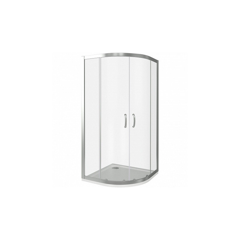 Душевой уголок 80х80х185см хром GoodDoor Infinity ИН00002