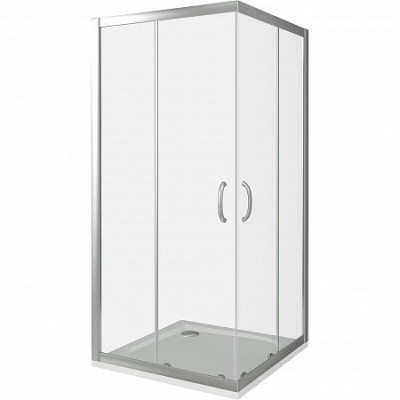 Душевой уголок 80х80х185см хром GoodDoor Infinity ИН00014