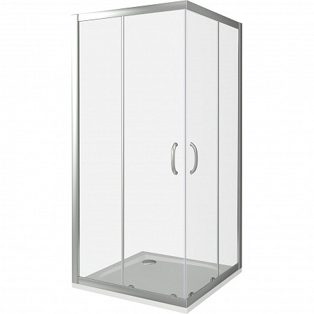 Душевой уголок 100х100х185см хром GoodDoor Infinity ИН00020