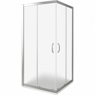 Душевой уголок матовое стекло 80х80х185см хром GoodDoor Infinity ИН00015