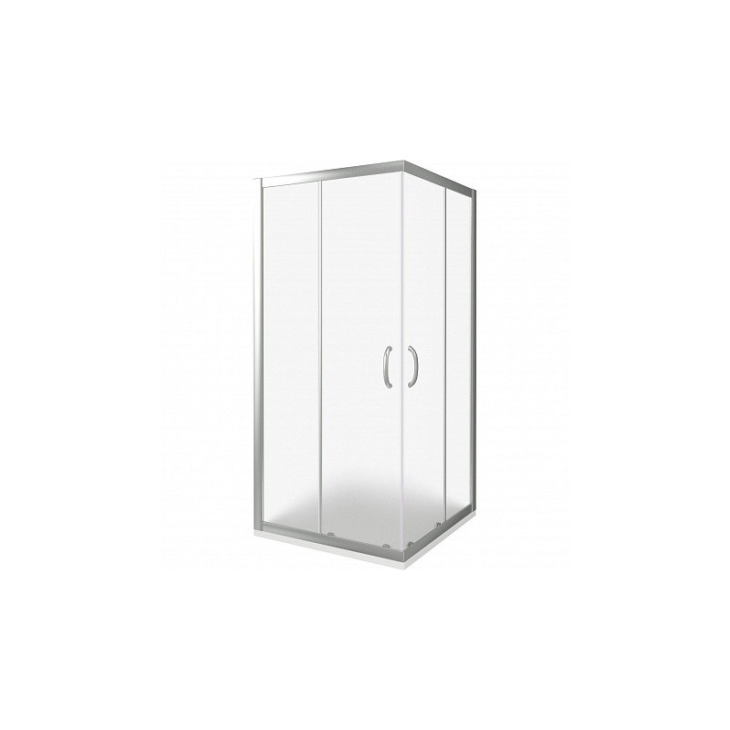 Душевой уголок матовое стекло 90х90х185см хром GoodDoor Infinity ИН00018