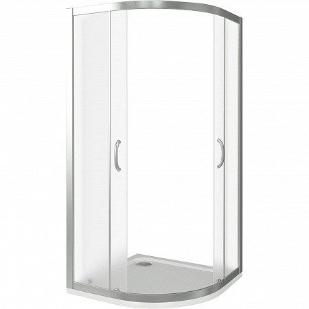 Душевой уголок матовое стекло 80х80х185см хром GoodDoor Infinity ИН00003