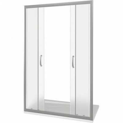 Душевая дверь матовое стекло 170х185см хром GoodDoor Infinity ИН00038
