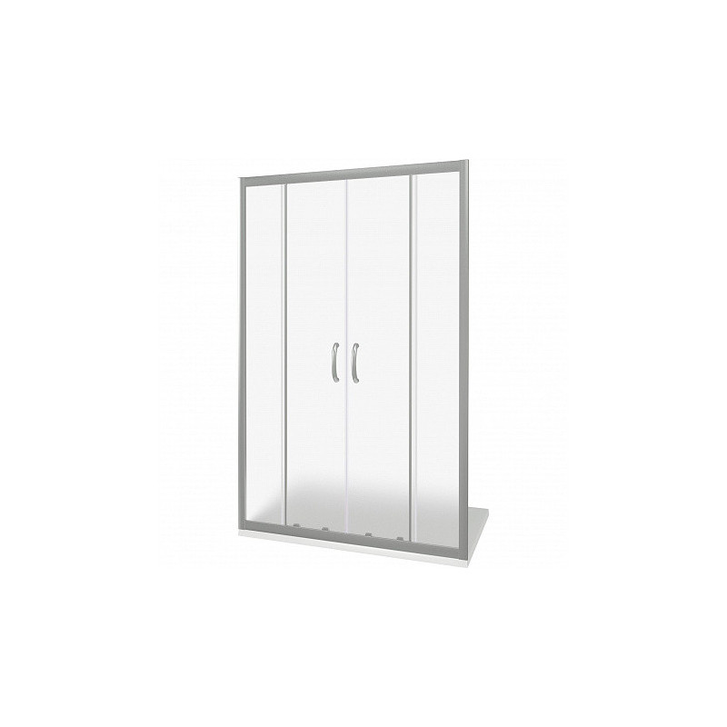 Душевая дверь матовое стекло 190х185см хром GoodDoor Infinity ИН00088