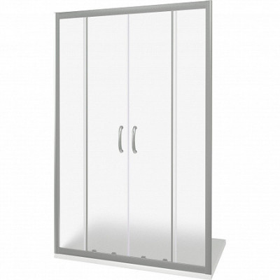 Душевая дверь матовое стекло 200х185см хром GoodDoor Infinity ИН00089