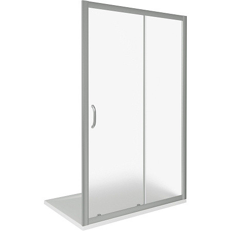 Душевая дверь матовое стекло 110х185см хром GoodDoor Infinity ИН00024