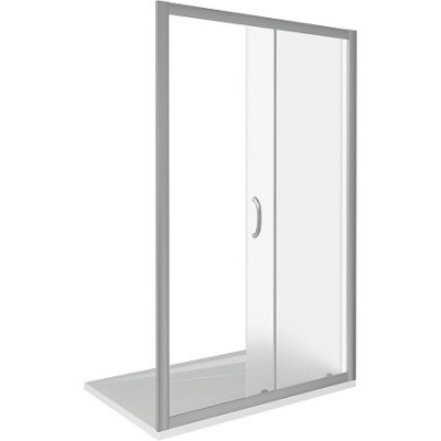 Душевая дверь матовое стекло 110х185см хром GoodDoor Infinity ИН00024