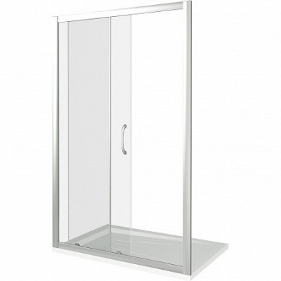 Душевая дверь 140х185см белая GoodDoor Latte ЛА00011