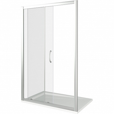 Душевая дверь 140х185см белая GoodDoor Latte ЛА00011
