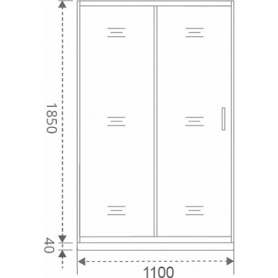 Душевая дверь матовое стекло 130х185см белая GoodDoor Latte ЛА00024