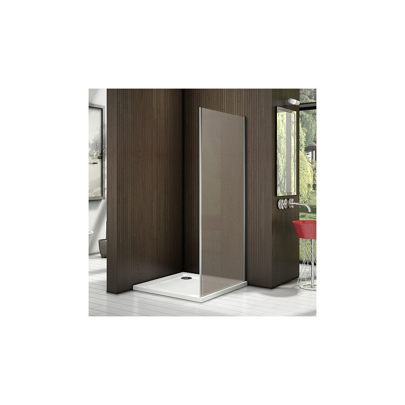 Боковая часть матовое стекло 100х185см белая GoodDoor Latte ЛА00029