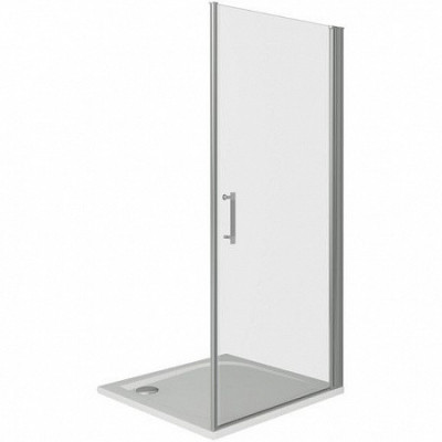 Душевая дверь 80х185см белая GoodDoor Mokka МК00011