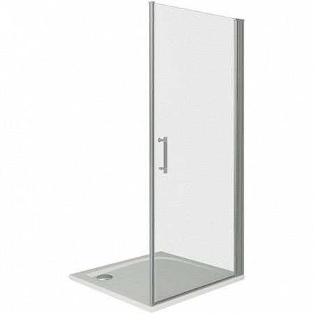 Душевая дверь 80х185см белая GoodDoor Mokka МК00011