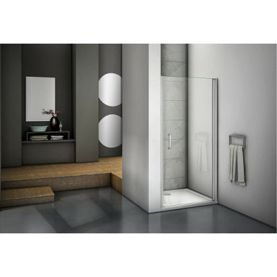 Душевая дверь 80х185см белая GoodDoor Mokka МК00011