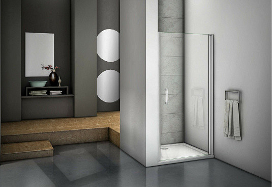 Душевая дверь 80х185см белая GoodDoor Mokka МК00011