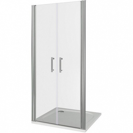 Душевая дверь 90х185см белая GoodDoor Mokka МК00003