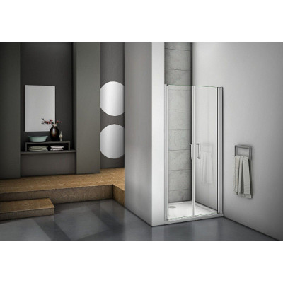 Душевая дверь 100х185см белая GoodDoor Mokka МК00004