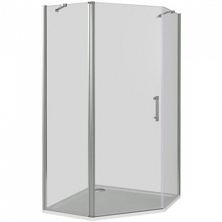 Душевой уголок 90х90х185см белый GoodDoor Mokka МК00014