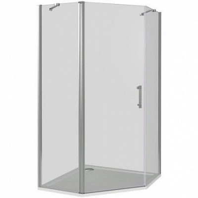 Душевой уголок 100х100х185см белый GoodDoor Mokka МК00015