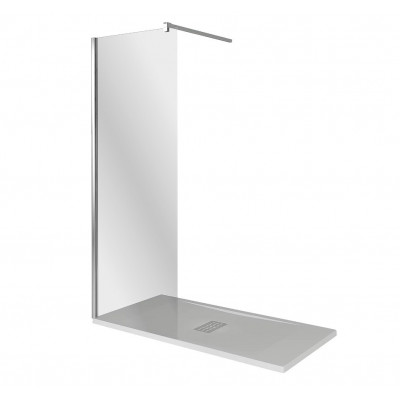 Душевая перегородка 100х195см хром GoodDoor Walk In ВИ00002
