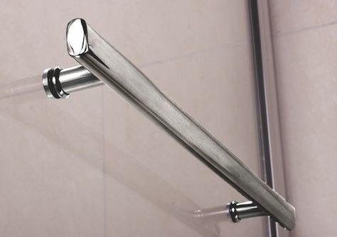 Душевая шторка на ванну 80х140см хром GoodDoor Screen ПД00087