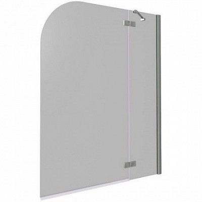 Душевая шторка на ванну 100х140см хром GoodDoor Screen ПД00093