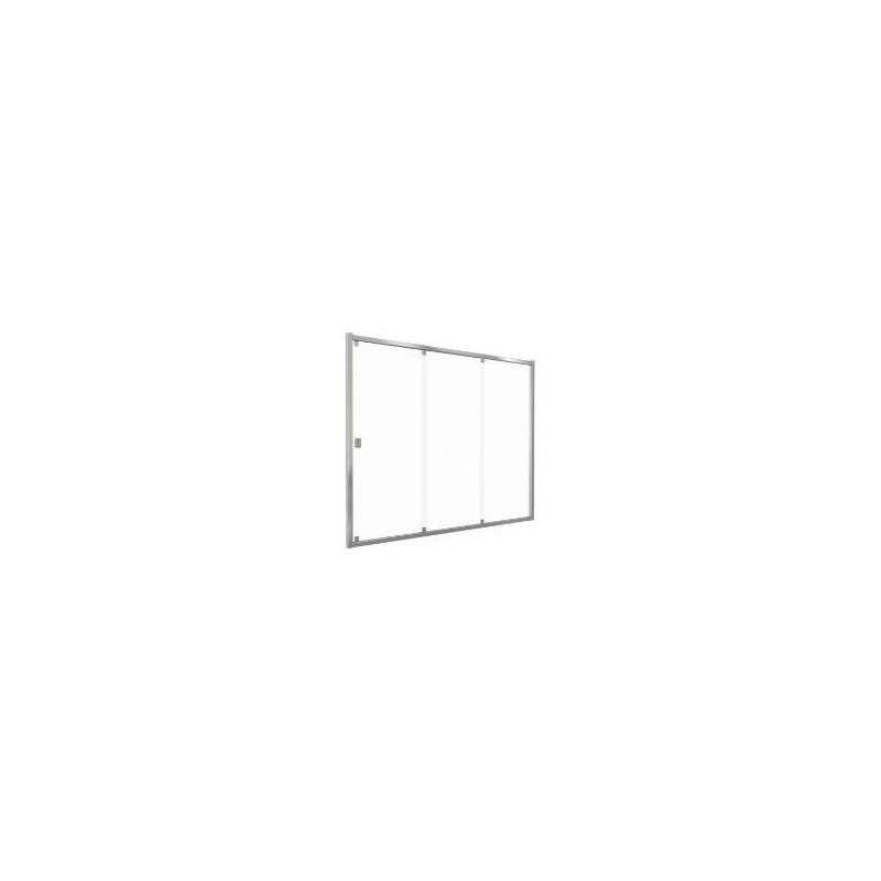 Душевая шторка на ванну 150х140см хром GoodDoor Screen ПД00094