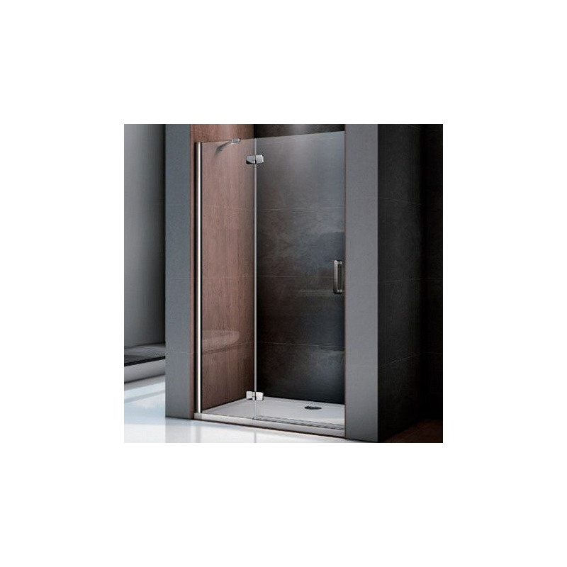 Душевая дверь левая 140х185см хром GoodDoor Saturn СА00006