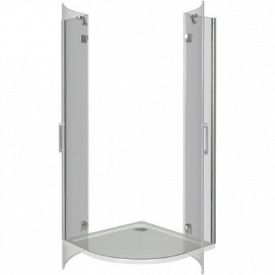Душевой уголок 90х90х185см хром GoodDoor Saturn СА00012
