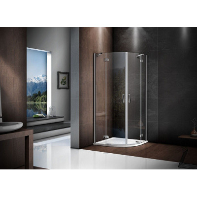 Душевой уголок 90х90х185см хром GoodDoor Saturn СА00012